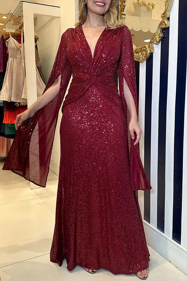 Glamora™ | Shine Sequine Dress