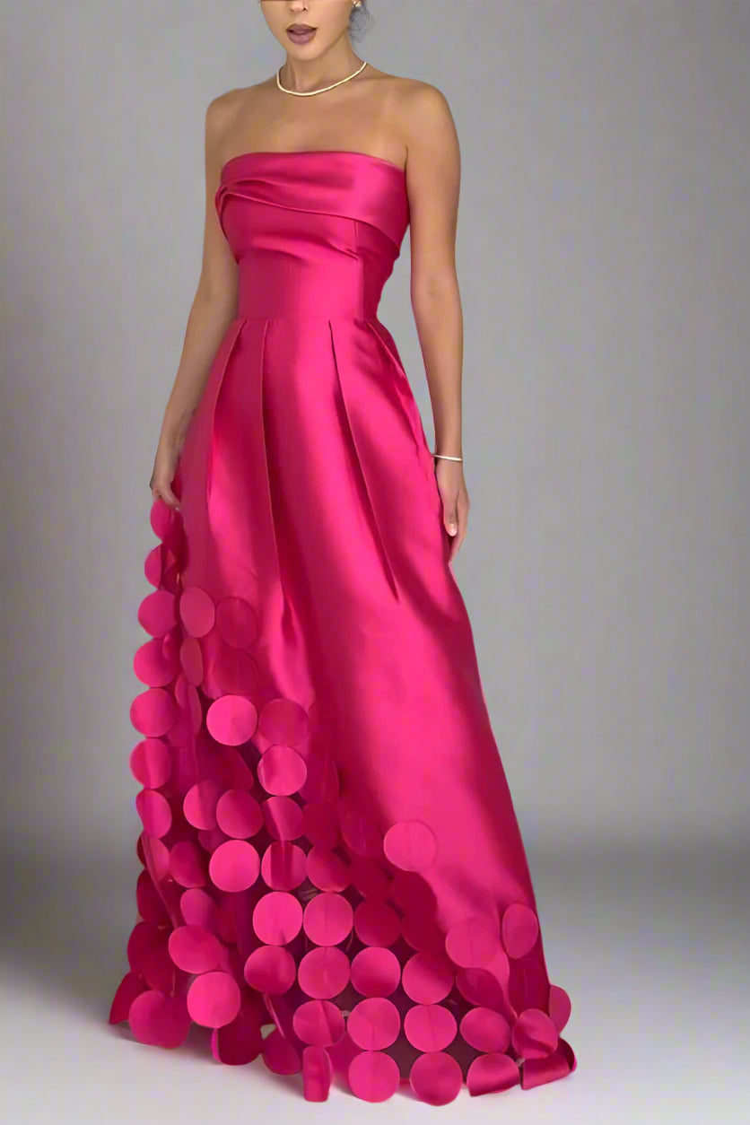Glamora™ | Spliced Mesh Dress