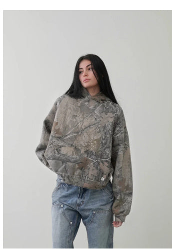 Printed Oversized Sweater
