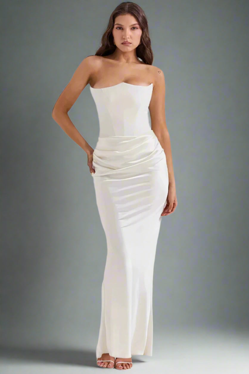 GLAMORA Strapless Dress