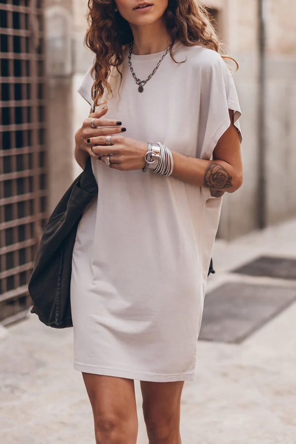 Glamora™ | Batwing Mini Dress