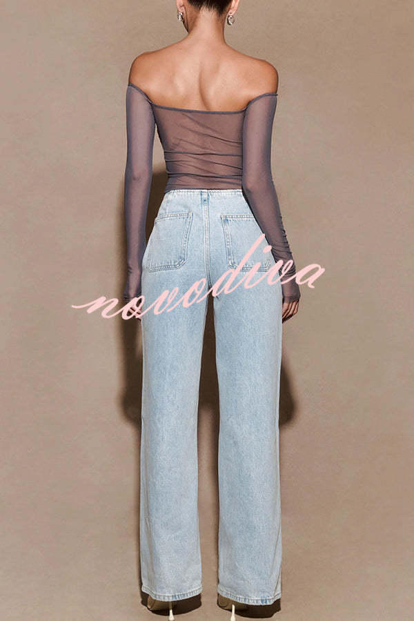Glamora™ | Garcelle Stretch Top