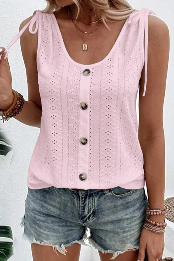 Glamora™ | Hollow Tank Top