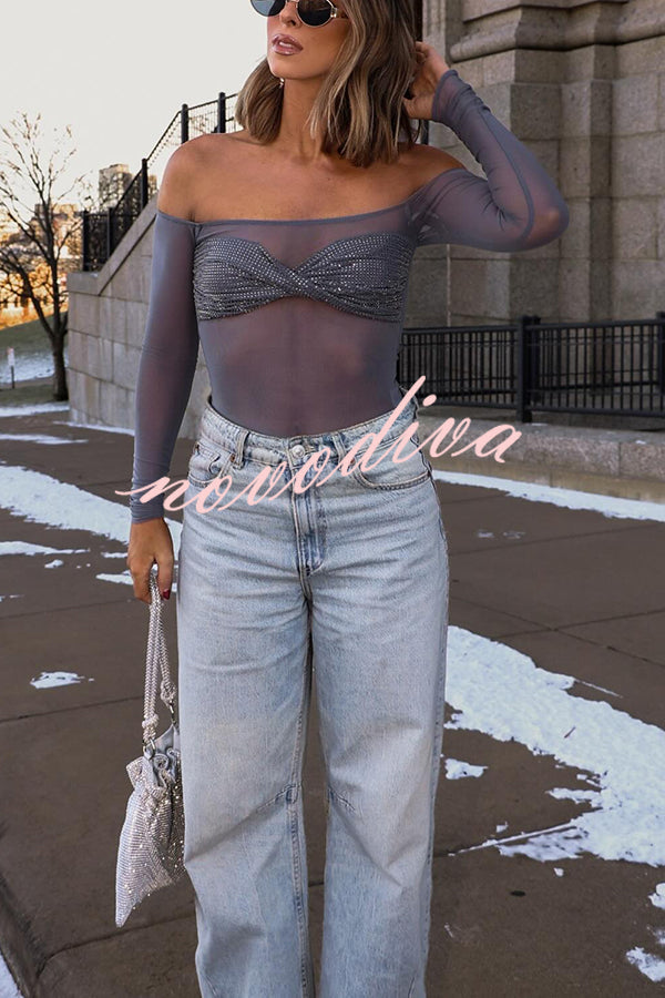 Glamora™ | Garcelle Stretch Top
