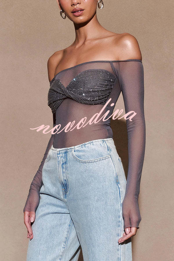 Glamora™ | Garcelle Stretch Top