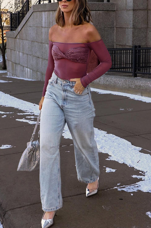 Glamora™ | Garcelle Stretch Top