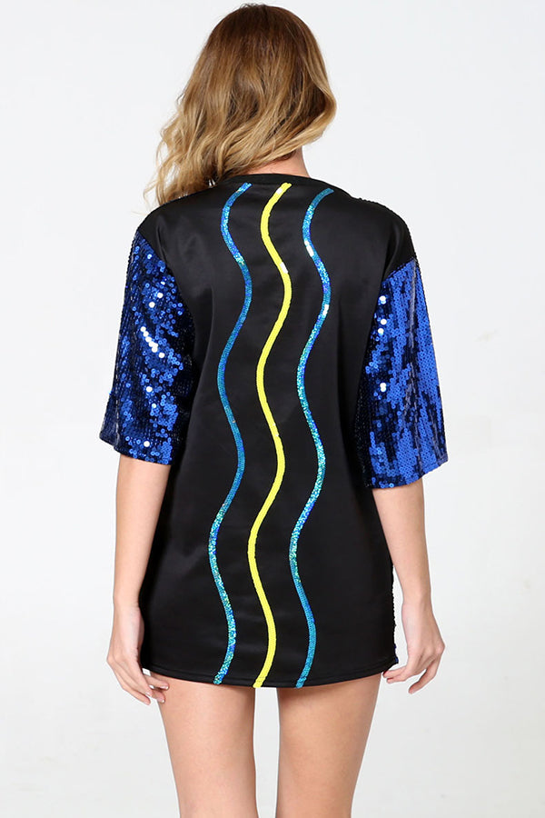 Glamora™ | Sequined T-Shirt