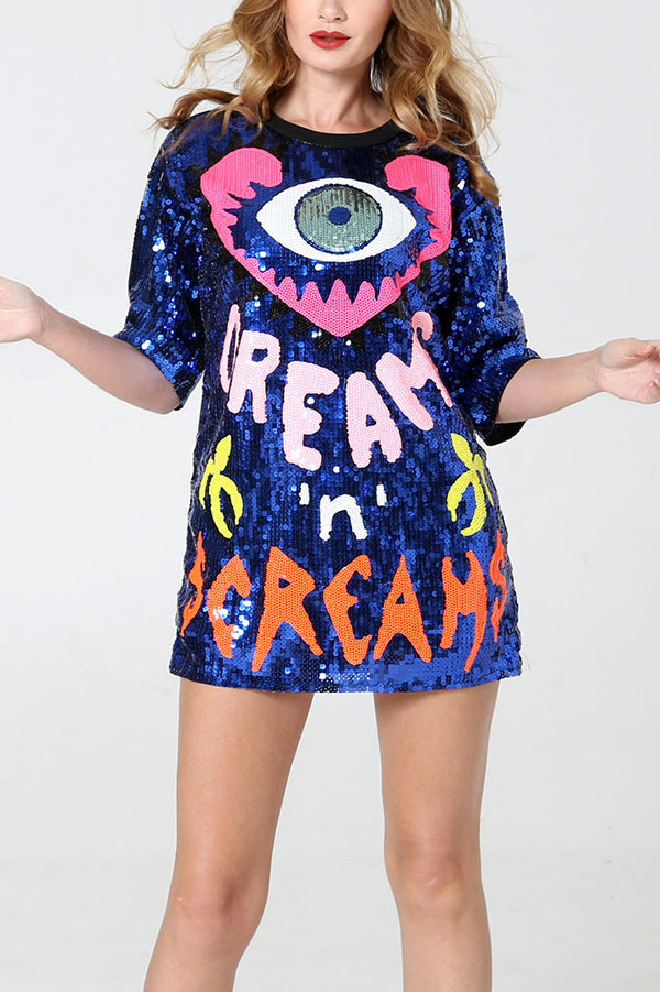 Glamora™ | Sequined T-Shirt