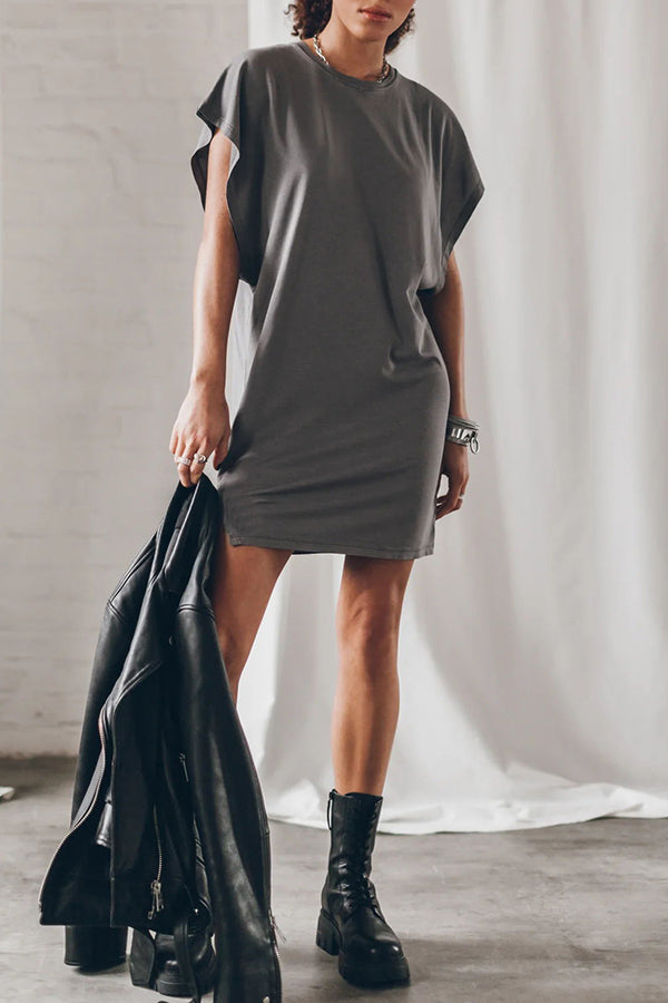 Glamora™ | Batwing Mini Dress