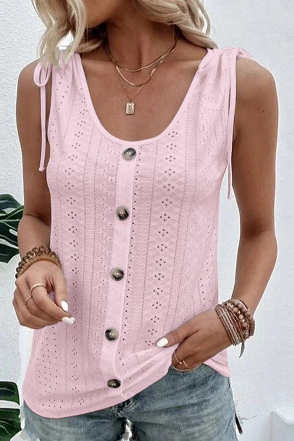 Glamora™ | Hollow Tank Top