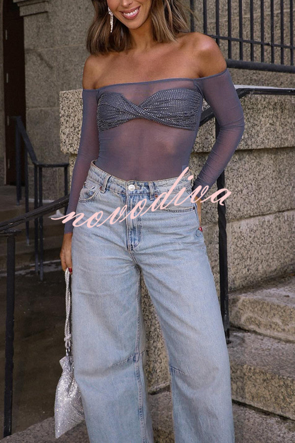 Glamora™ | Garcelle Stretch Top