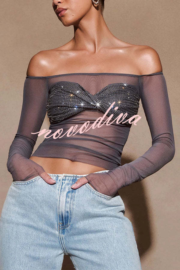 Glamora™ | Garcelle Stretch Top