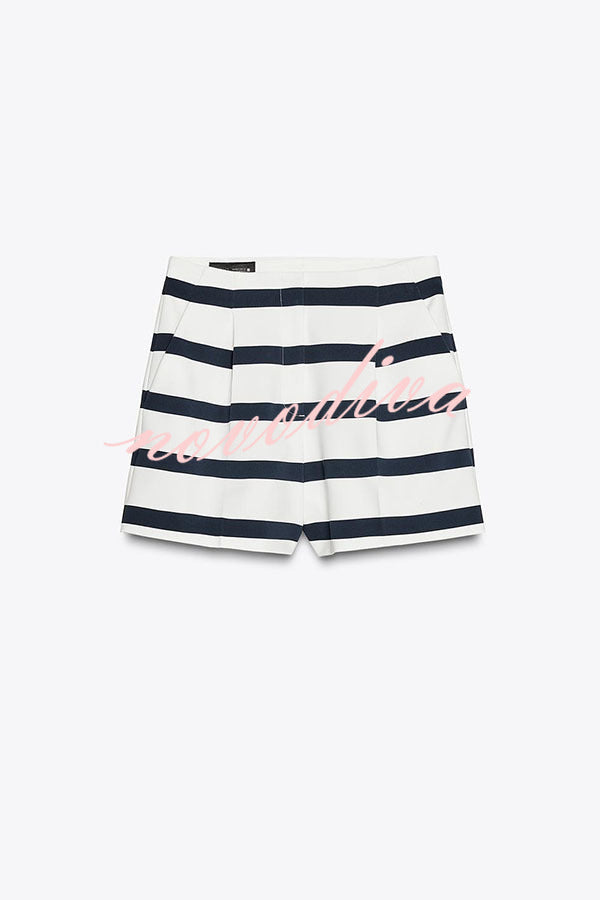Glamora™ | Logbook Shorts Set
