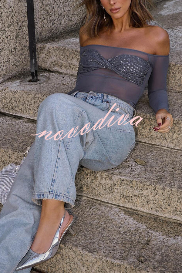 Glamora™ | Garcelle Stretch Top