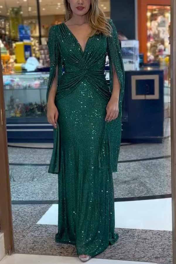 Glamora™ | Shine Sequine Dress
