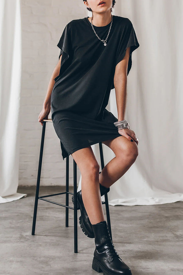 Glamora™ | Batwing Mini Dress
