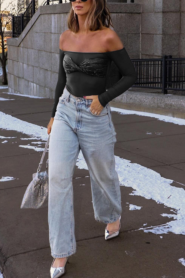 Glamora™ | Garcelle Stretch Top
