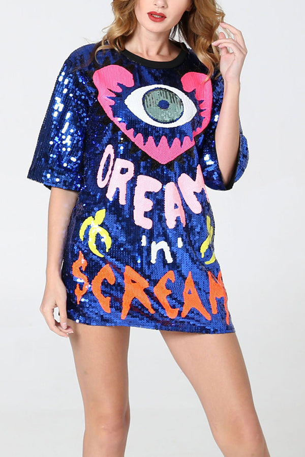Glamora™ | Sequined T-Shirt