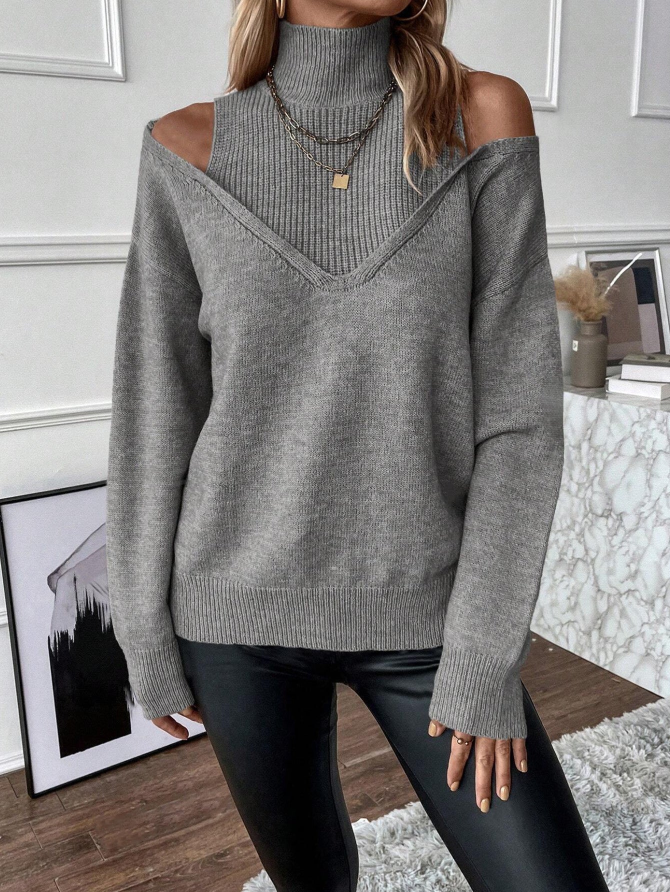 Comfy Half Sweater