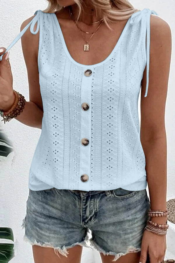 Glamora™ | Hollow Tank Top
