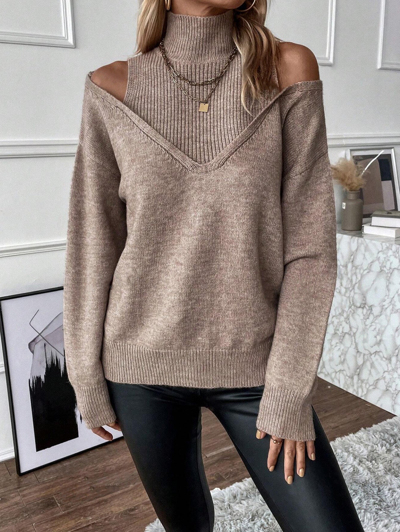 Comfy Half Sweater