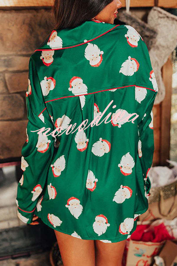 Glamora™ | Satin Pyjama Shorts Set