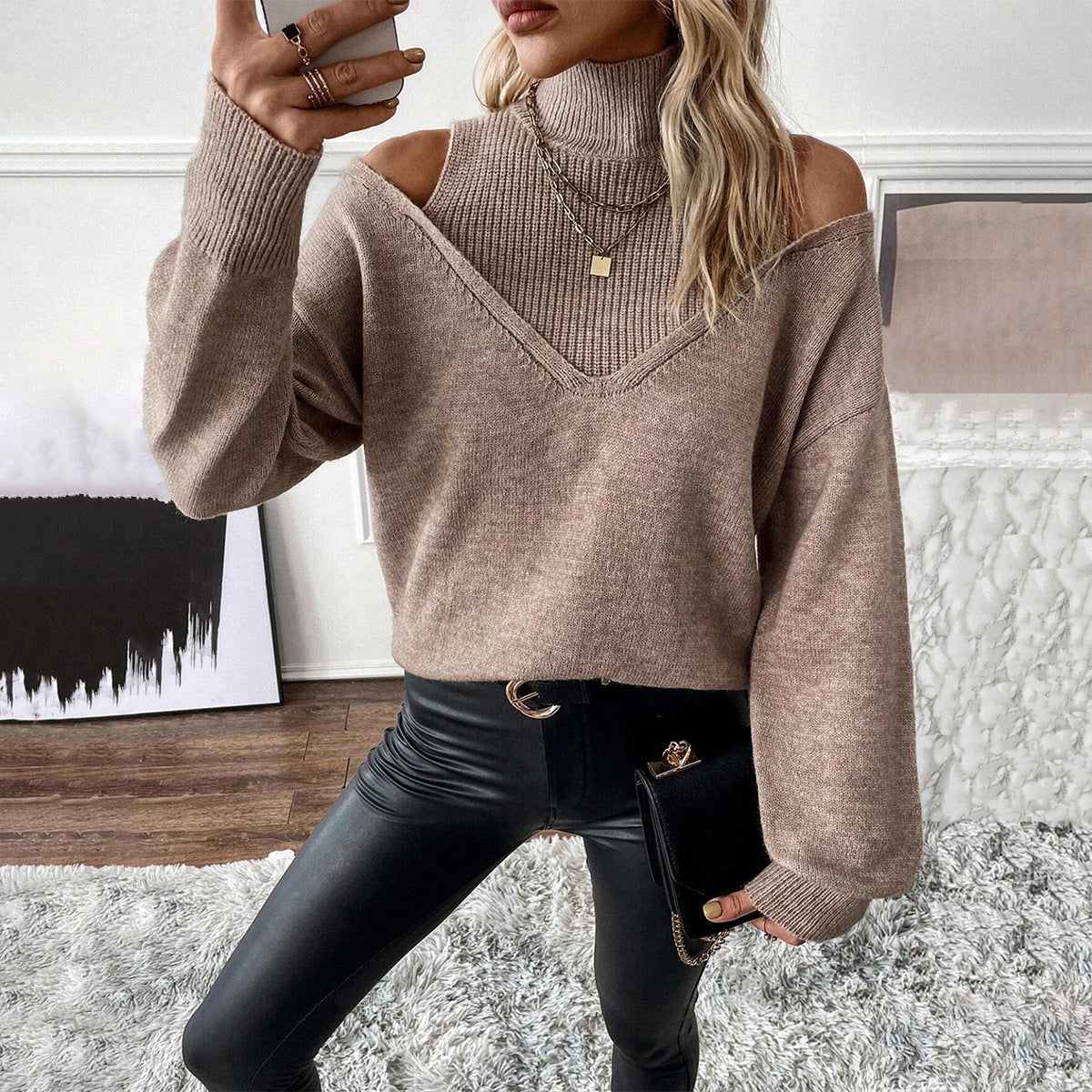 Comfy Half Sweater
