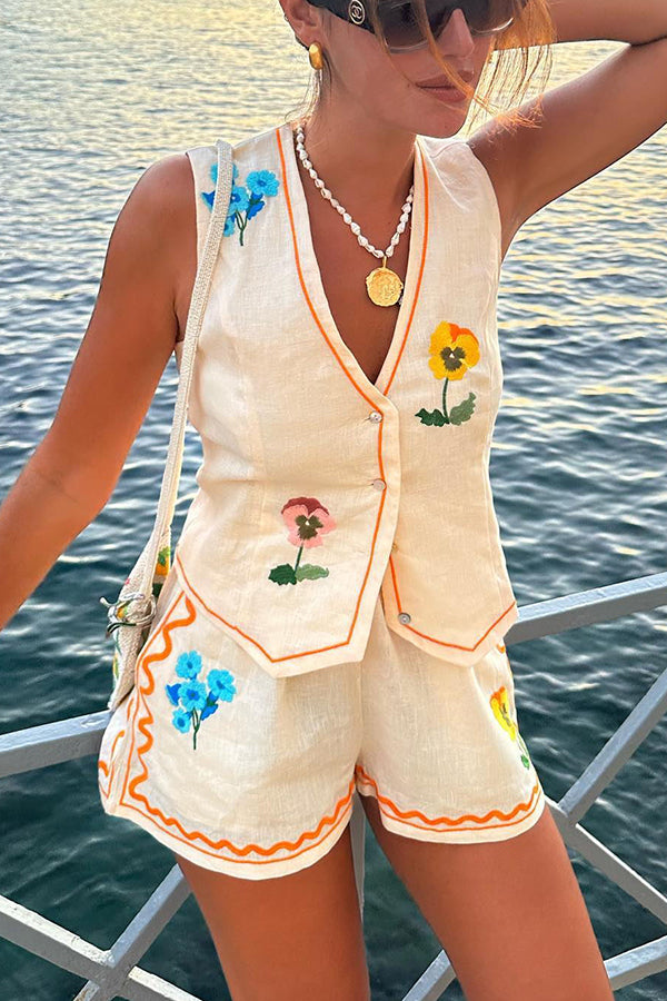 Glamora™ | Pocketed Shorts Set