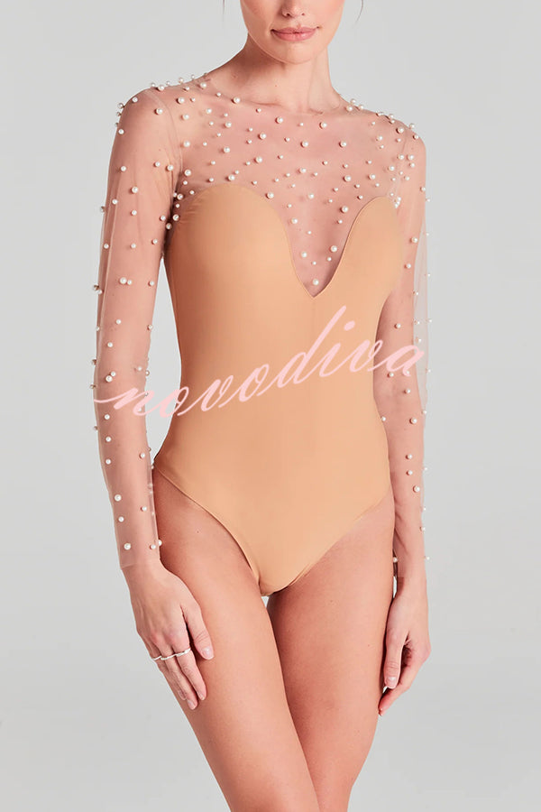 Glamora™ | Embellished Bodysuit