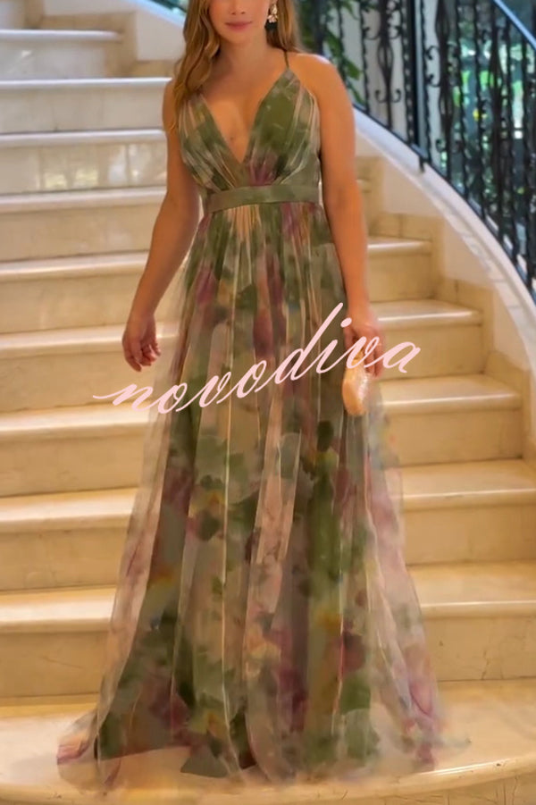 Glamora™ | Floral Dress