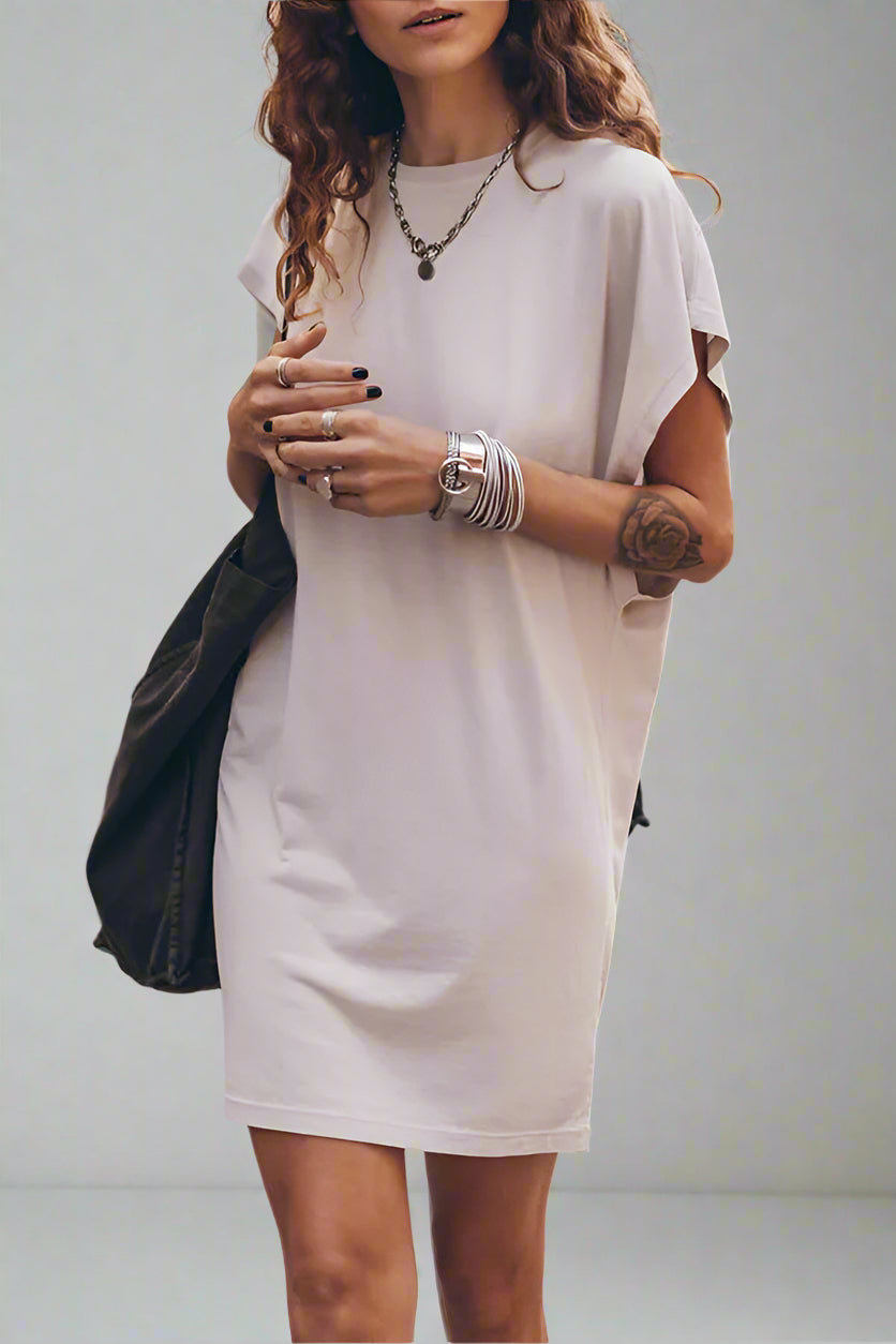 Glamora™ | Batwing Mini Dress