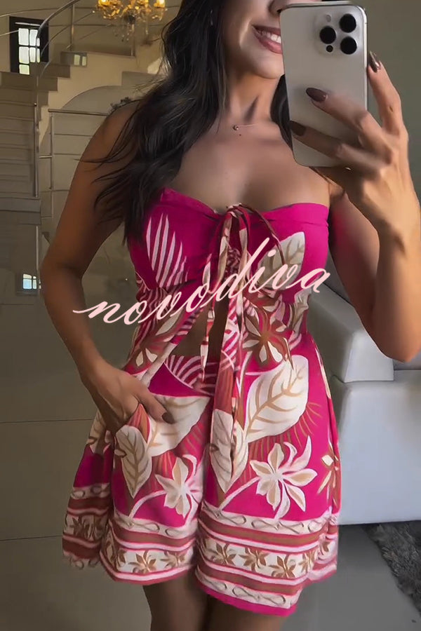 Glamora™ | Floral Shorts Set