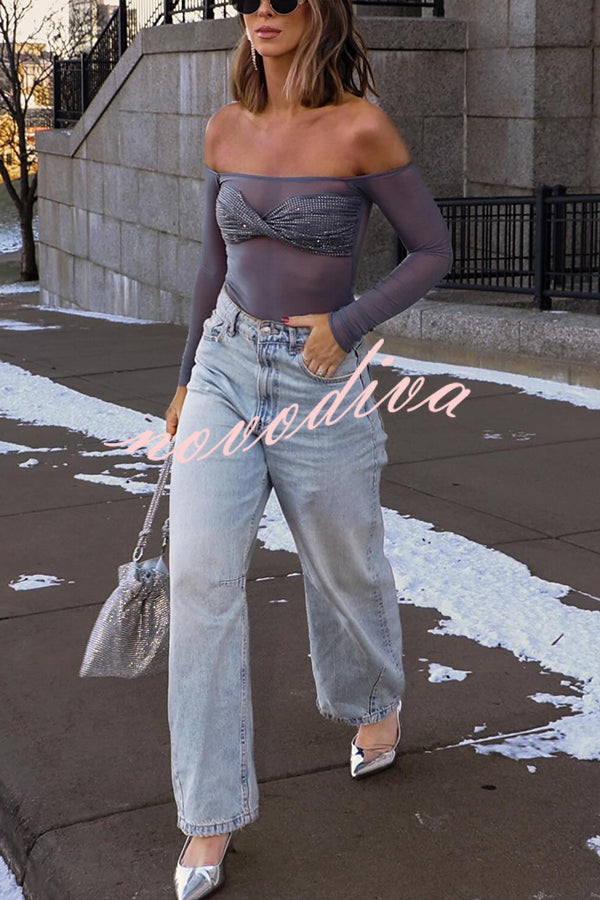 Glamora™ | Garcelle Stretch Top