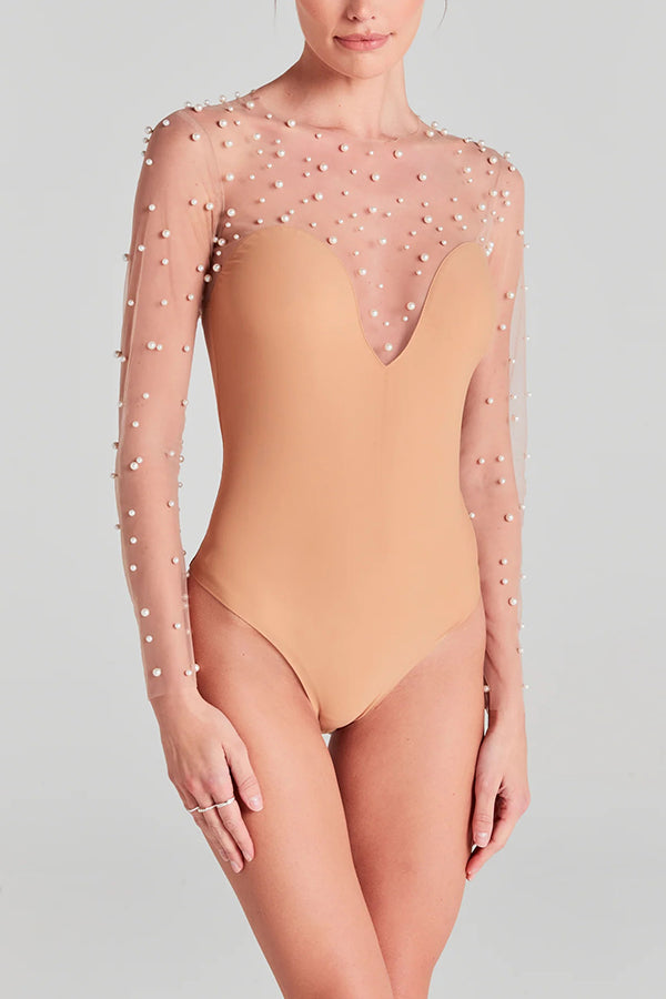 Glamora™ | Embellished Bodysuit
