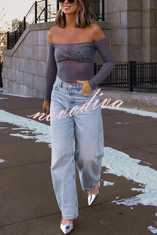 Glamora™ | Garcelle Stretch Top