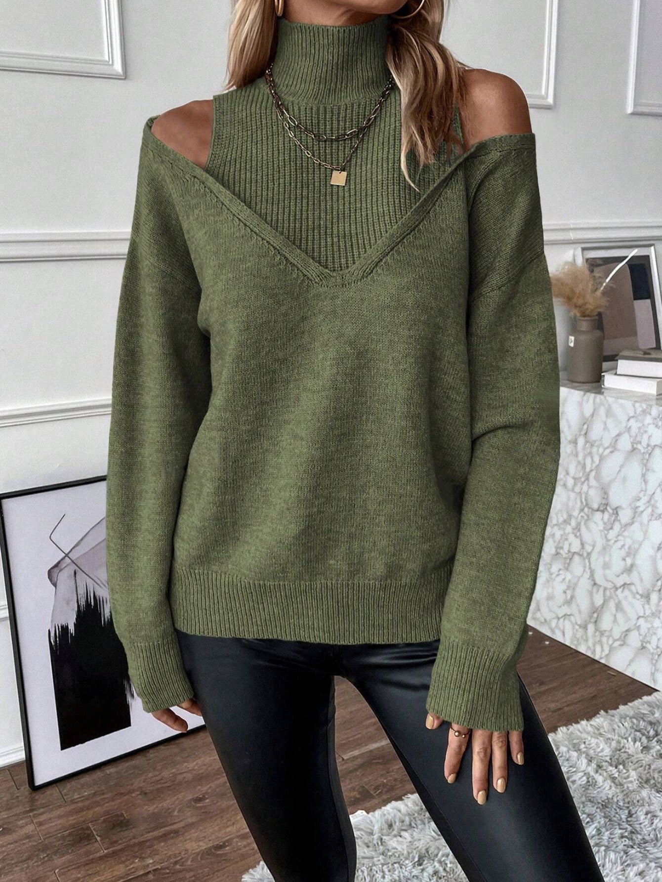 Comfy Half Sweater