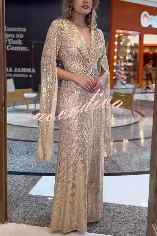Glamora™ | Shine Sequine Dress