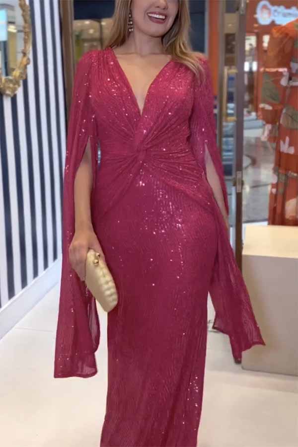 Glamora™ | Shine Sequine Dress