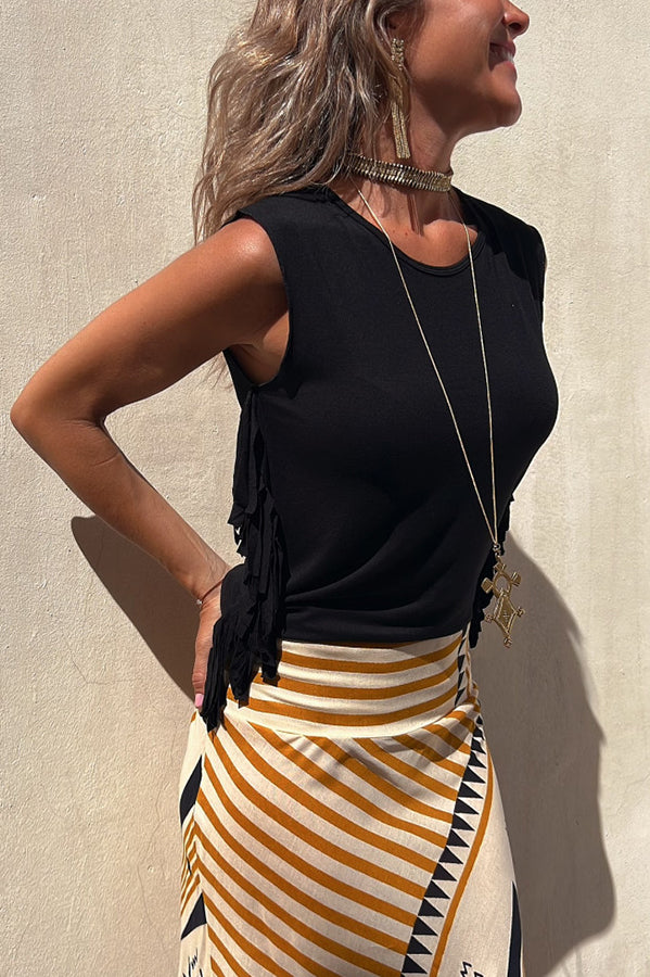 Glamora™ | Tassel Top