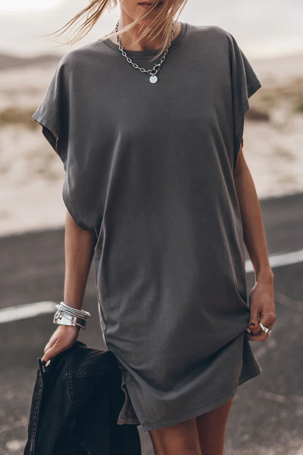 Glamora™ | Batwing Mini Dress