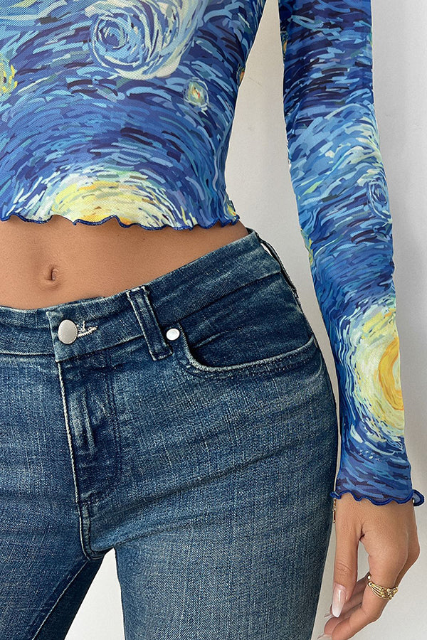 Glamora™ | Sky Fit Top