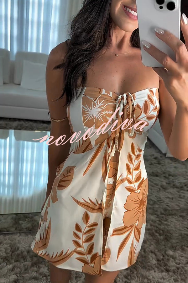 Glamora™ | Floral Shorts Set