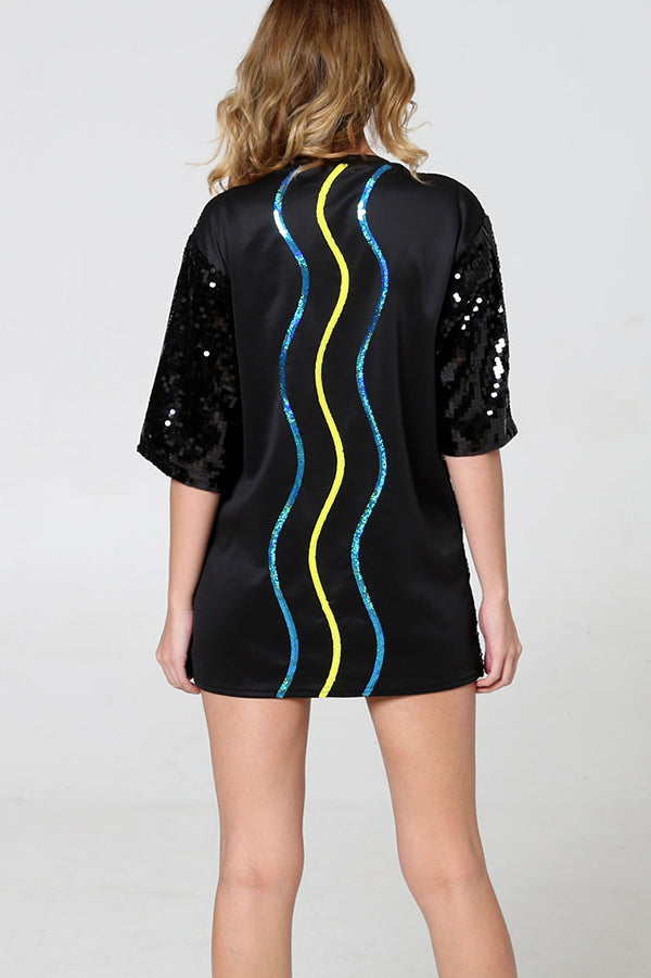 Glamora™ | Sequined T-Shirt